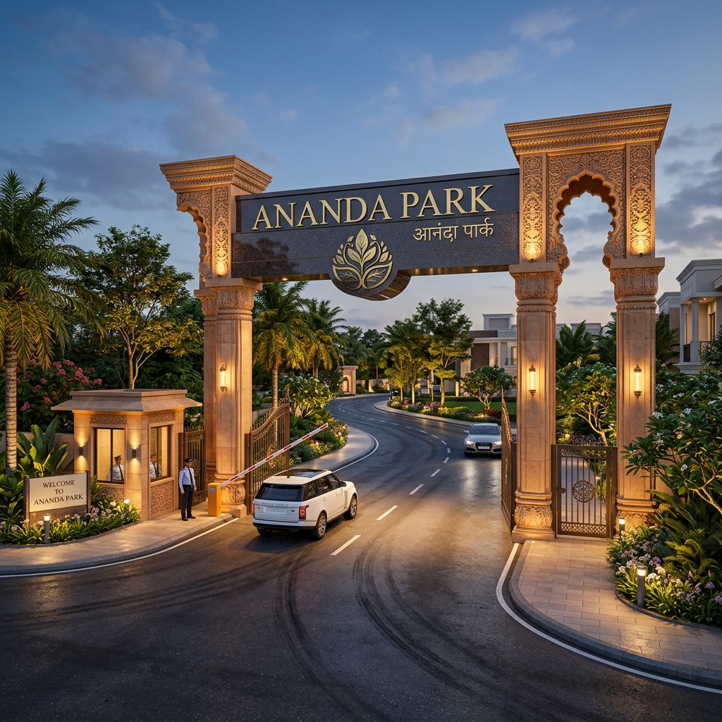 Ananda Park Entry Gate